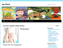 Tablet Screenshot of janpeck.com